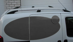 Fiat Fiorino/Qubo 2008-2024 Bare longitudinale, culoare Crom foto 1