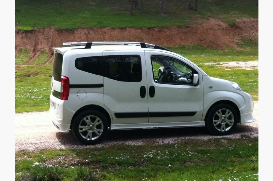 Peugeot Bipper 2008-2017 Praguri laterale brute (pentru vopsit) Foto 5