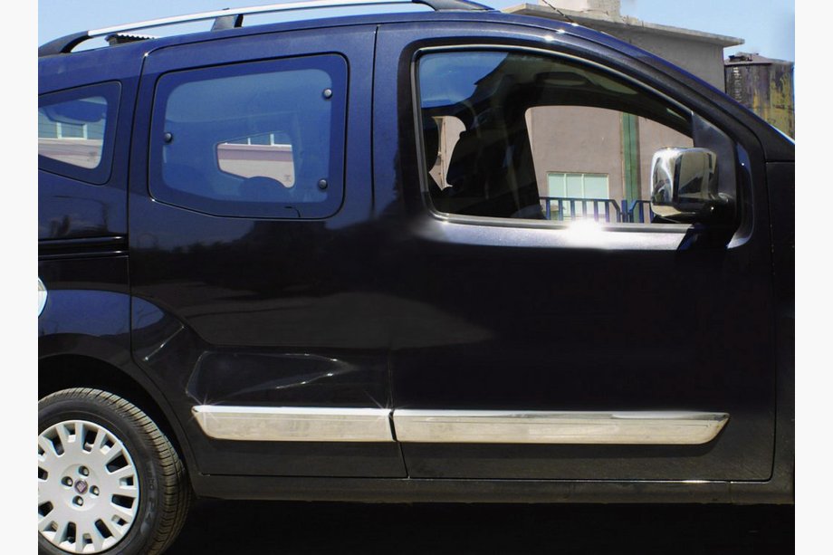 Citroen Nemo 2007-2017 Molduri Usa Otel Inoxidabil (4 buc) Image
