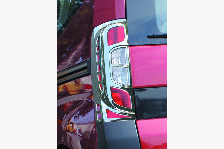 Citroen Nemo 2007-2017 Capace crom stopuri cu curbura (2 buc, plastic) Foto 7