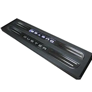 Praguri wireless cu iluminare (2 buc, inox) foto 1