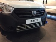 Renault Dokker 2013-2022 Grila bara fata inox foto 8