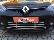 Renault Fluence 2009-2016 Grila bara fata monobloc (2013-2016, inox) foto 3