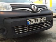 Renault Kangoo 2008–2020 Grila bara din inox monobloc foto 6