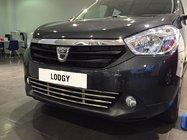 Renault Lodgy 2013-2022 Grila bara fata inox foto 6