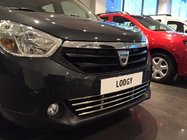 Renault Lodgy 2013-2022 Grila bara fata inox foto 8