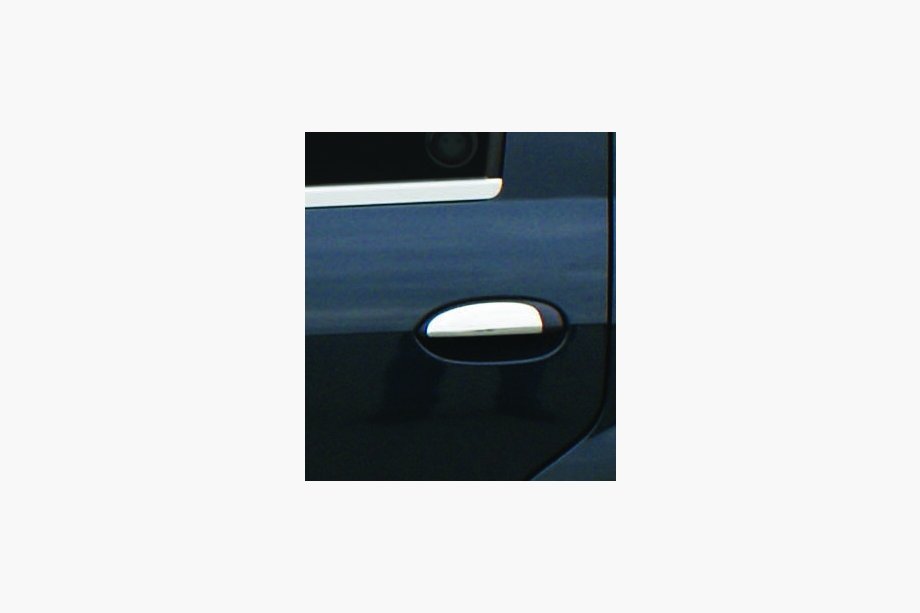Renault Logan I 2008-2013 Capace Manere Cromate (4 buc, Otel Inoxidabil) Foto 2
