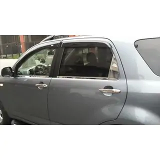 Capac pentru deflector de vant (2 buc, inox)