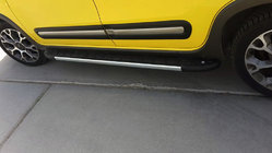 Fiat 500X 2014-2024 Praguri Laterale Duru (2 buc, Aluminiu) foto 3
