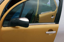 Fiat Stilo 2001-2007 Ornamente exterioare geamuri (6 buc, inox) foto 1
