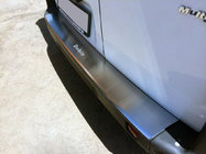 Fiat Doblo I 2001-2005 Protectie bara spate cu margine Nataniko (inox) foto 1