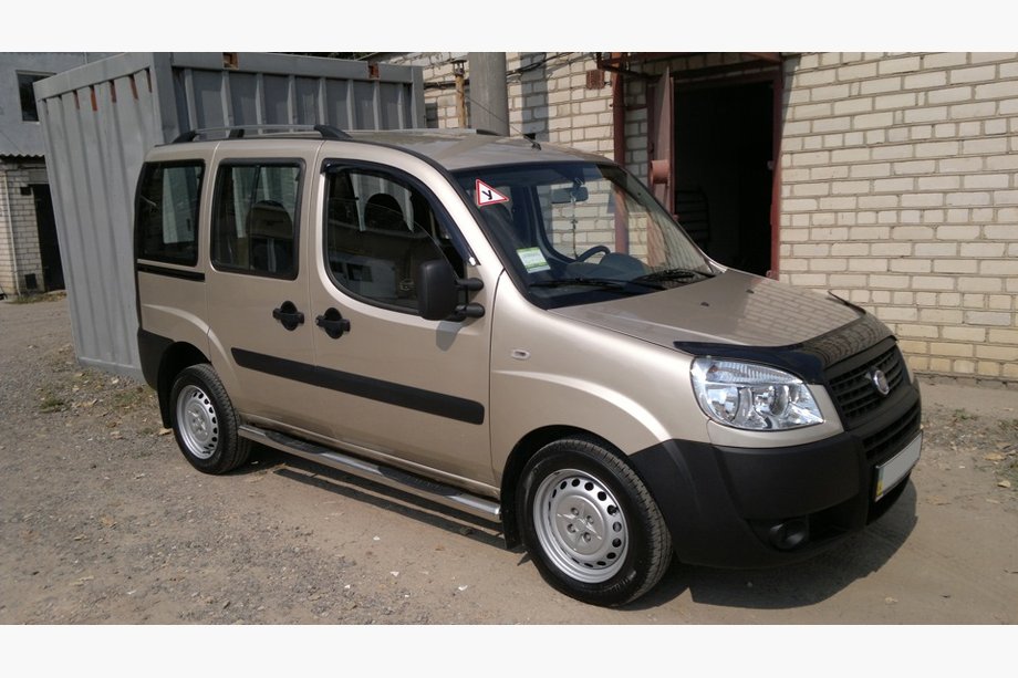 Fiat Doblo I 2005-2010 Bare Longitudinale Crom Baza standard, picioare metalice Foto 10