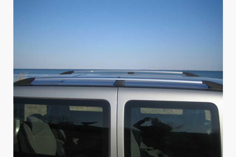 Fiat Doblo I 2005-2010 Bare Longitudinale Crom Baza standard, picioare metalice Foto 15