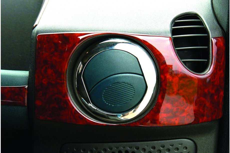 Fiat Doblo I 2005-2010 Capac clapeta ventilatie (4 buc, inox) Image