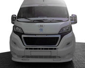 Fiat Ducato 2006-2025 Lip frontal 2014↗︎ (ingust cu LED, vopsibil) foto 1