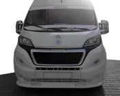 Citroen Jumper 2007-2025 Lip frontal 2014↗︎ (ingust cu LED, vopsibil) foto 1