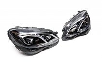 Mercedes E-сlass W212 2009-2016 Faruri fata (2 buc., facelift, cu unitati de control) foto 11