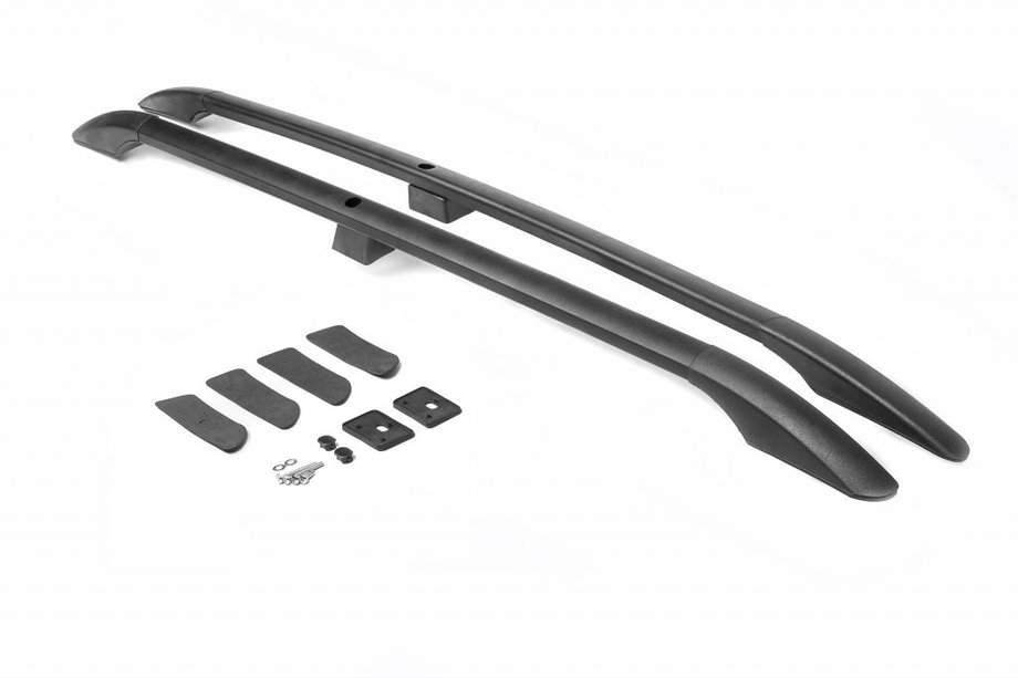 Mazda 5 2010-2018 Bare Longitudinale Aluminiu (Negre) Image