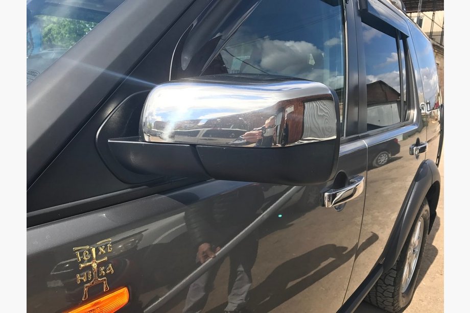 Land Rover Discovery III 2004–2009 Capace Oglinzi (2 buc, Otel Inoxidabil) Carmos - Otel Inoxidabil Turcesc Foto 3