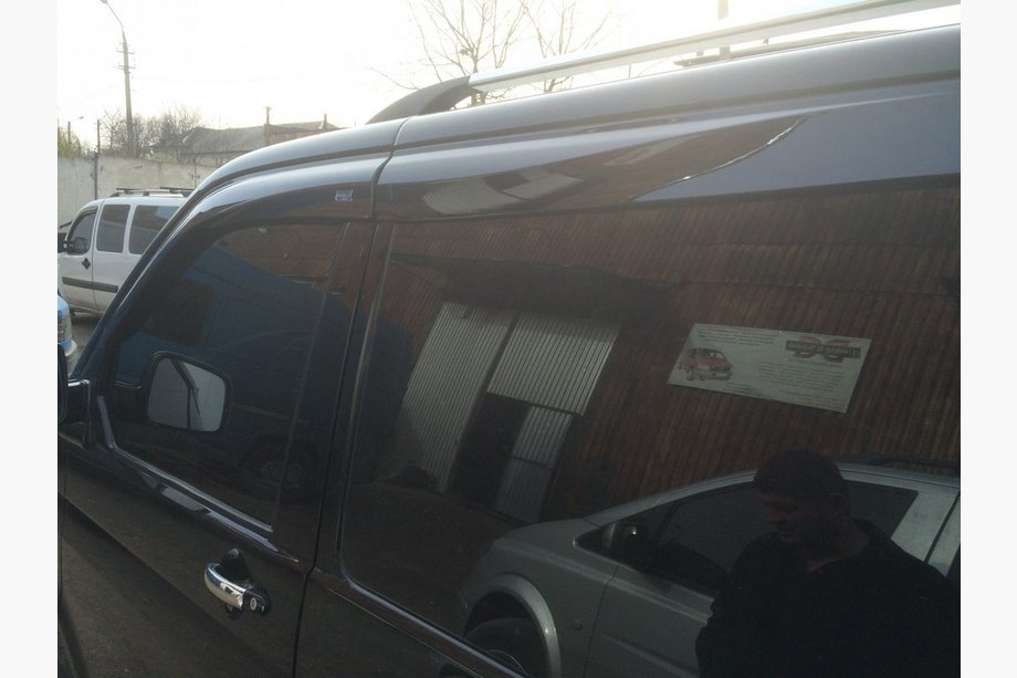 Volkswagen T6 2015-2024 Deflectoare Geamuri (4 buc, Sunplex Sport) Foto 5