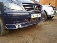 Mercedes Vito W639 2004-2014 Suprapunere bara fata cu 4 faruri (grund pentru vopsire) foto 4