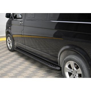 Praguri laterale tip X5 negru (2 buc, aluminiu) foto 4