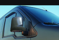 Ford Connect 2002–2006 Capace Oglinzi Carbon (2 buc, plastic) foto 1