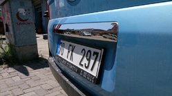 Peugeot Bipper 2008-2017 Ornament cromat deasupra placutei de inmatriculare (inox) OmsaLine - Otel Inoxidabil Italian foto 4