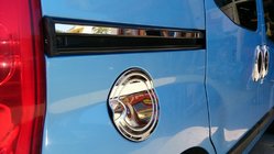 Citroen Nemo 2007-2017 Molduri prag usa din otel inoxidabil (2 buc) Carmos - Otel Inoxidabil Turcesc foto 2