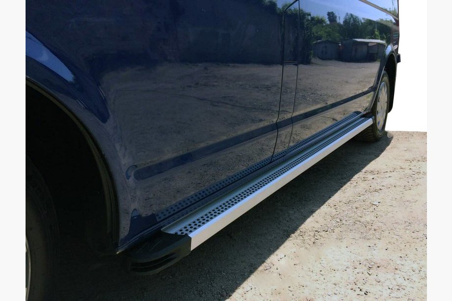 Volkswagen T5 Multivan 2003–2010 Praguri Laterale Maya V2 (2 buc, Aluminiu) Image