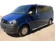 Volkswagen T5 2010-2015 Praguri Laterale Maya V2 (2 buc, Aluminiu) foto 1