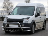 Ford Connect 2010-2013 Bullbar cu bare duble WT003-Plus-2 (inox) foto 1
