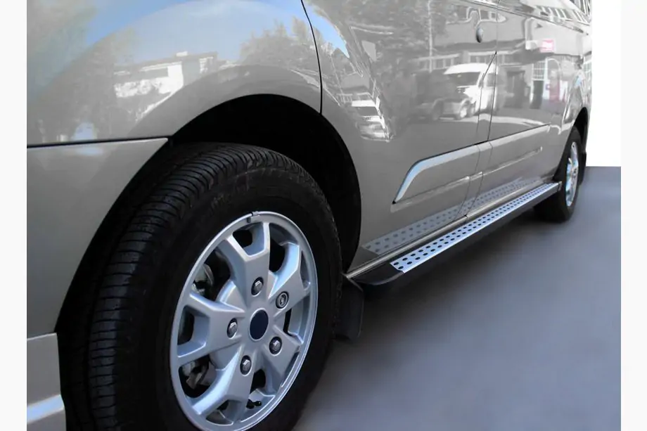 Ford Connect 2010-2013 Praguri Laterale DOT-Line (2 buc, Aluminiu) Baza Standard Image