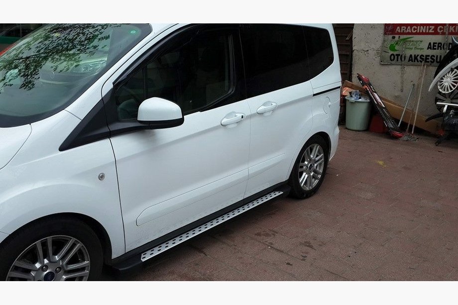 Ford Connect 2014-2021 Praguri Laterale DOT-Line (2 buc, Aluminiu) Baza Standard Foto 3