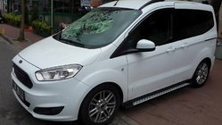 Ford Connect 2014-2021 Praguri Laterale DOT-Line (2 buc, Aluminiu) foto 4