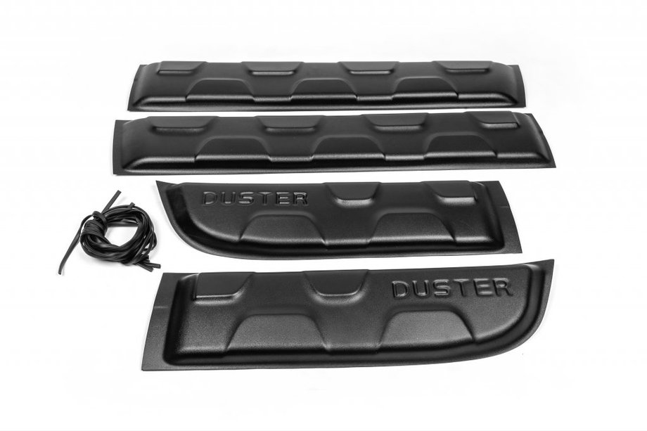 Renault Duster 2008–2017 Moldinguri usa cu proeminente (4 buc, plastic) Foto 2