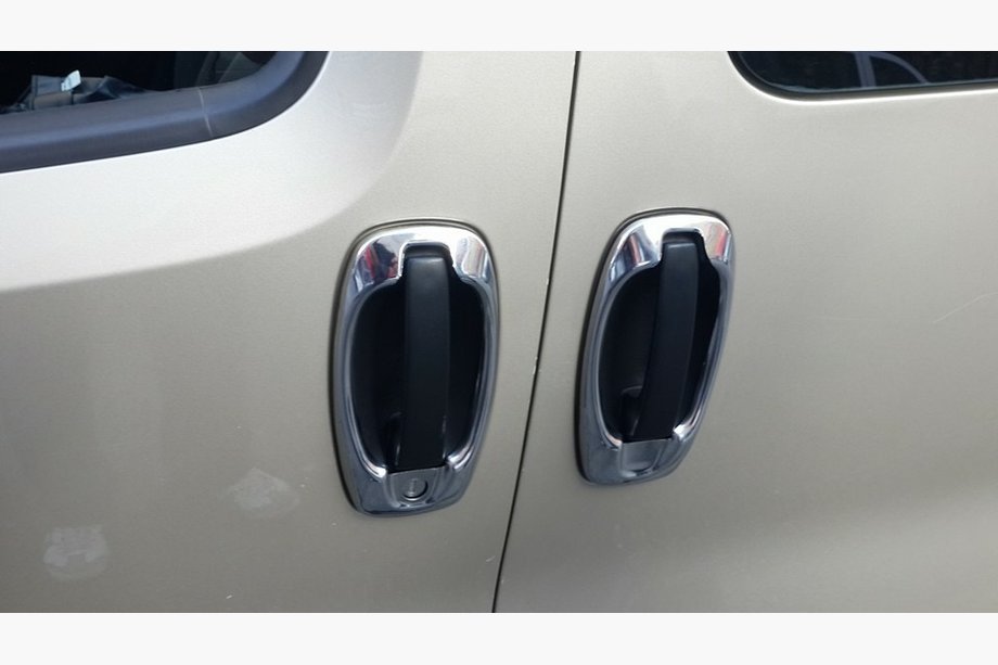 Fiat Doblo II 2010-2022 Capace Cromate Manere Usa (4 buc, Inox) Foto 5