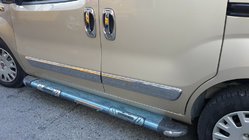 Citroen Nemo 2007-2017 Molduri Usa Otel Inoxidabil (4 buc) foto 3
