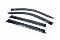 Kia Optima 2010-2016 Deflectoare geamuri cu ornament crom (4 buc, HIC) foto 1