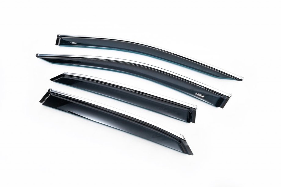 Lexus RX 2016-2022 Deflectoare geam cu ornament cromat Short (4 buc, HIC) Foto 5