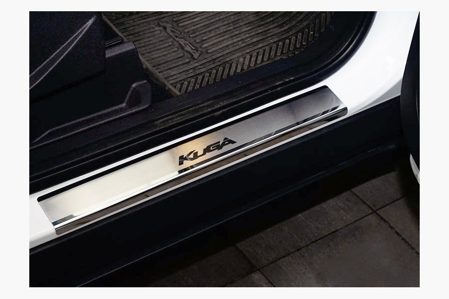 Ford Kuga/Escape 2013-2019 Protectii praguri Nataniko (4 buc, inox) Standard - Banda Lohmann, 0.5 mm Image