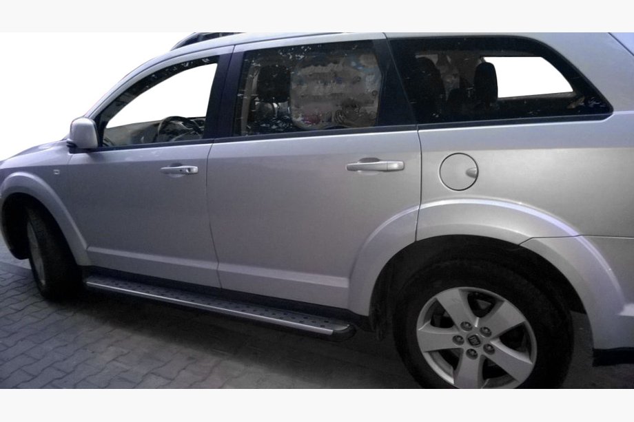 Fiat Freemont 2011-2016 Praguri Laterale Originale (2 buc, Aluminiu) Image