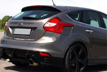 Ford Focus III 2011-2017 Ornament portbagaj 2011-2014 (Hatchback, inox) foto 1