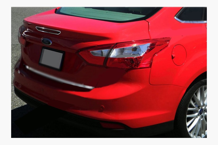 Ford Focus III 2011-2017 Ornament stop frana spate (inox) Image
