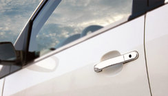 Ford Fusion 2002-2012 Capace Manere Cromate (4 buc, Otel Inoxidabil) OmsaLine - Otel Inoxidabil Italian foto 1