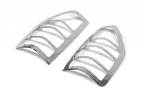 Mercedes Sprinter W901/902/903/904/905 1995–2006 Capace Cromate pentru Stopuri (2 buc, Otel Inoxidabil) OmsaLine - Otel Inoxidabil Italian foto 2