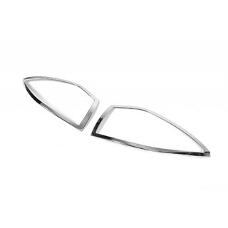 Capace cromate pentru stopuri spate (HB, 2 buc, plastic) Renault Megane II 2004-2009 foto 2