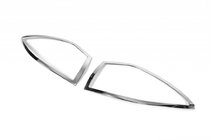 Renault Megane II 2004-2009 Capace cromate pentru stopuri spate (HB, 2 buc, plastic) foto 2