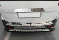 Ford Courier 2014-2023 Protectie bara spate OmsaLine (lucios, inox) foto 1