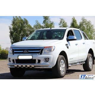 Protectie Fata ST016 (Inox) Ford Ranger 2011–2022 foto 2